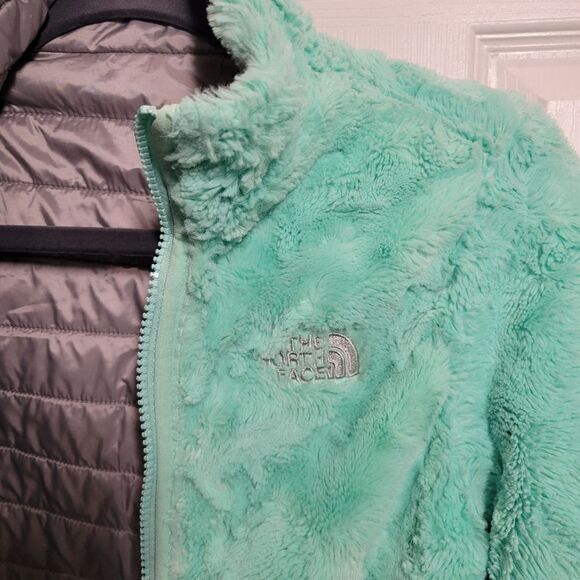 The North Face Reversible Puffer Sherpa jacket, sz large - Picture 6 of 12